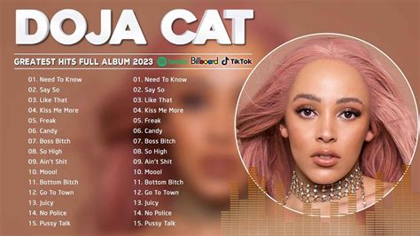 doja cat setlist 2024|doja cat song playlist.